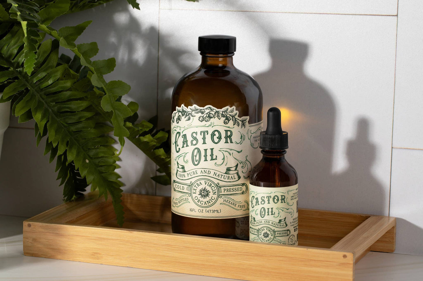 Organic Cold Pressed Castor Oil Hexane Free