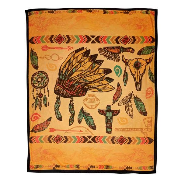 Native Natural Throw Native Heritage Pattern Throw – Ranchmans Farm & Feed Store