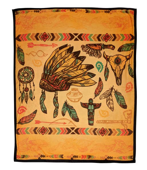 Native Heritage Pattern Throw