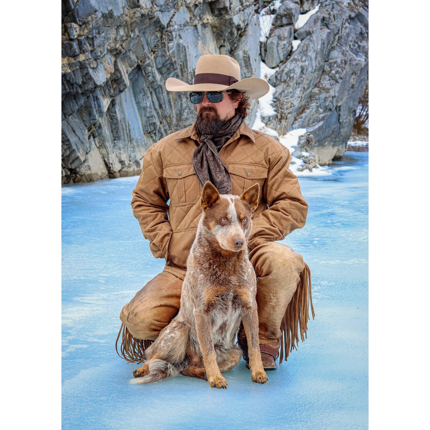Men's Quilted Canvas Jacket | Style M-2662