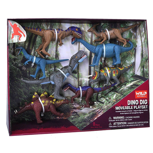 Moveable Dinosaur Set 11"
