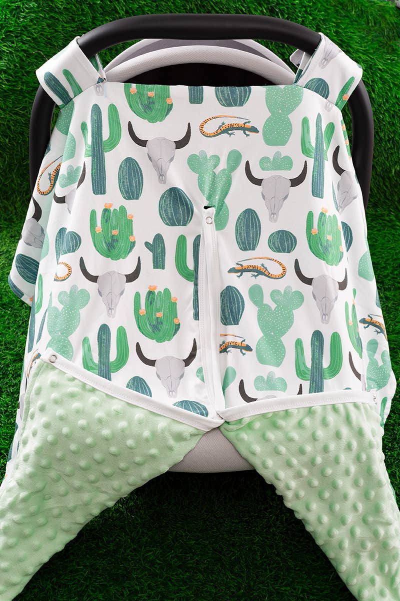 SUCCULENT PRINTED CAR SEAT COVER. ZYTB65153009 M
