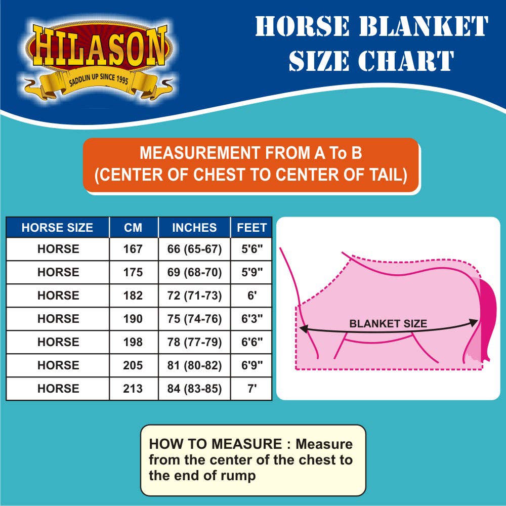 1200D Ripstop Waterproof Turnout Winter Horse Blanket