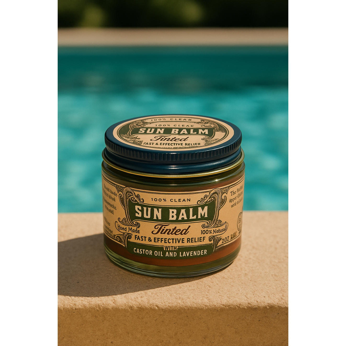 Sun Balm - Tinted Tallow Lavender Sunscreen