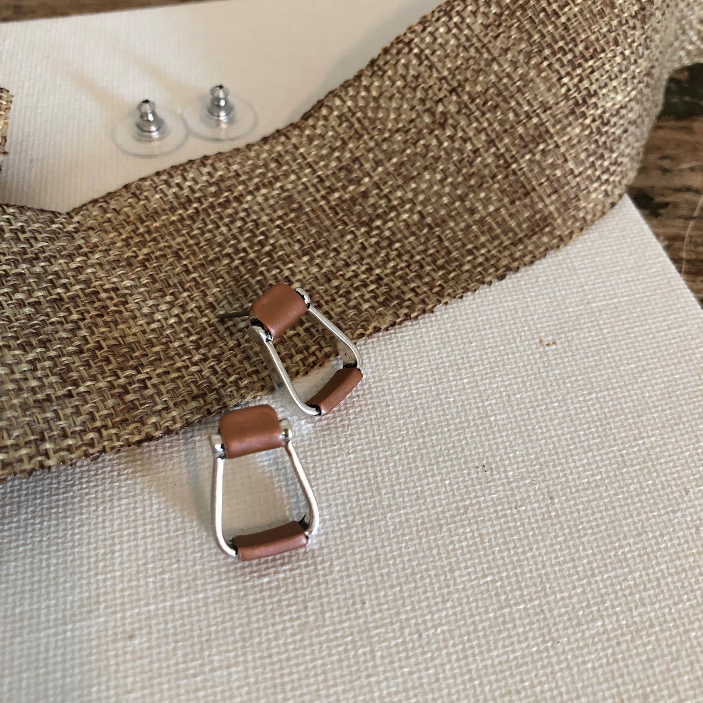 Saddle Stirrup Earrings
