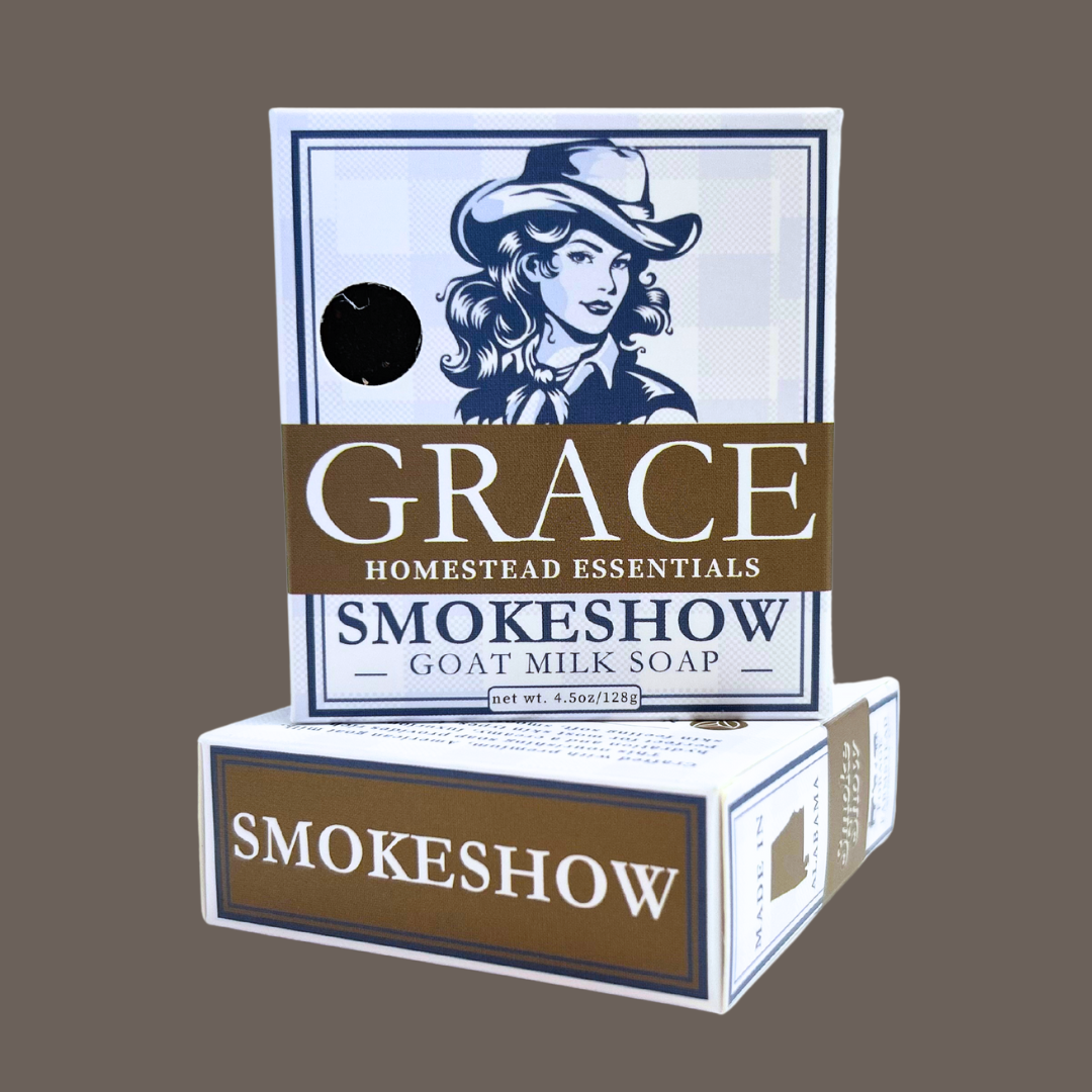SmokeShow Goat Milk Bar Soap | Natural Handmade Soap
