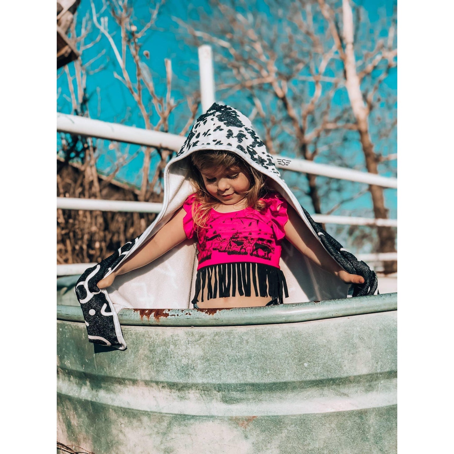 Flying S Company - Kids Wearable Towel with Hood