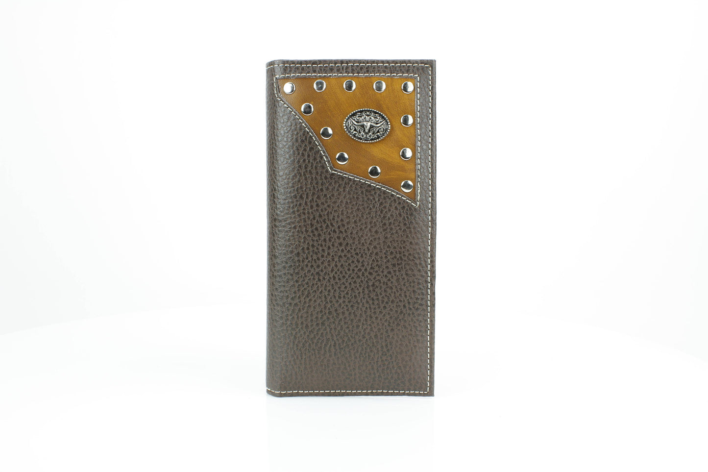 Rodeo Wallet with Bison Head Concho VL880