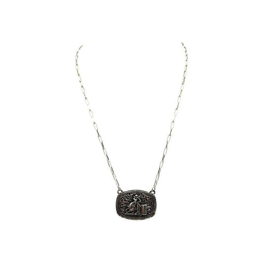 Western Barrel Racer Necklace