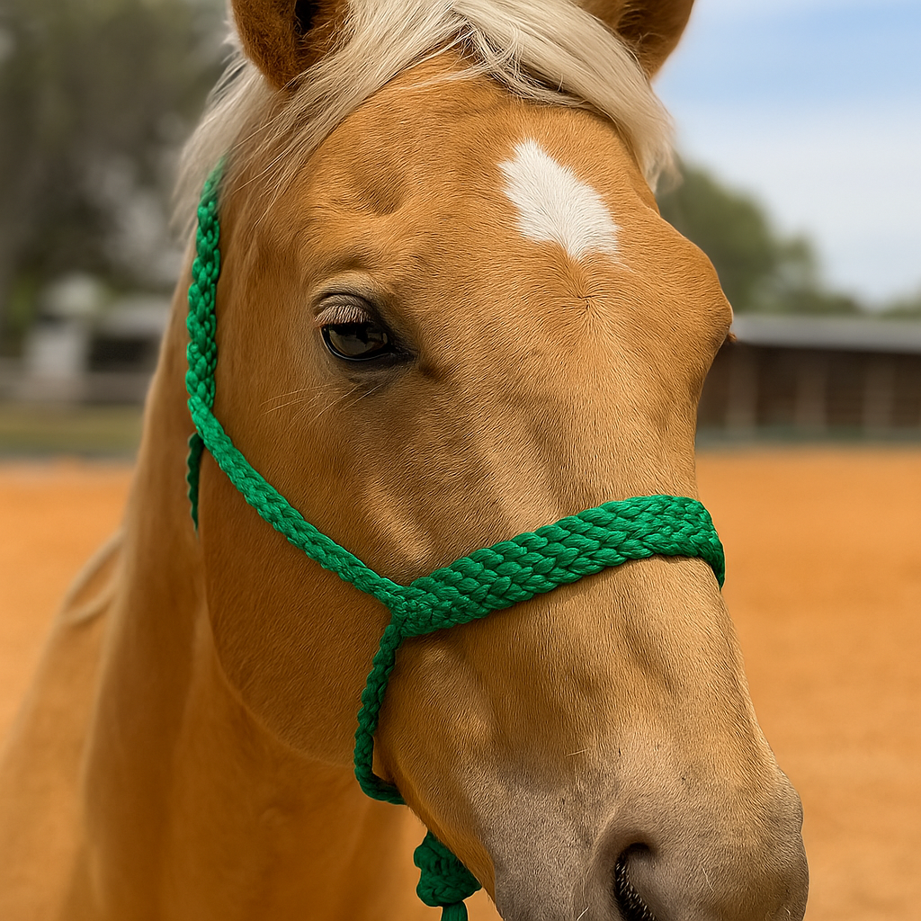 Rodeo Drive - Mule Tape Halters - Assorted Colors - Lime Option