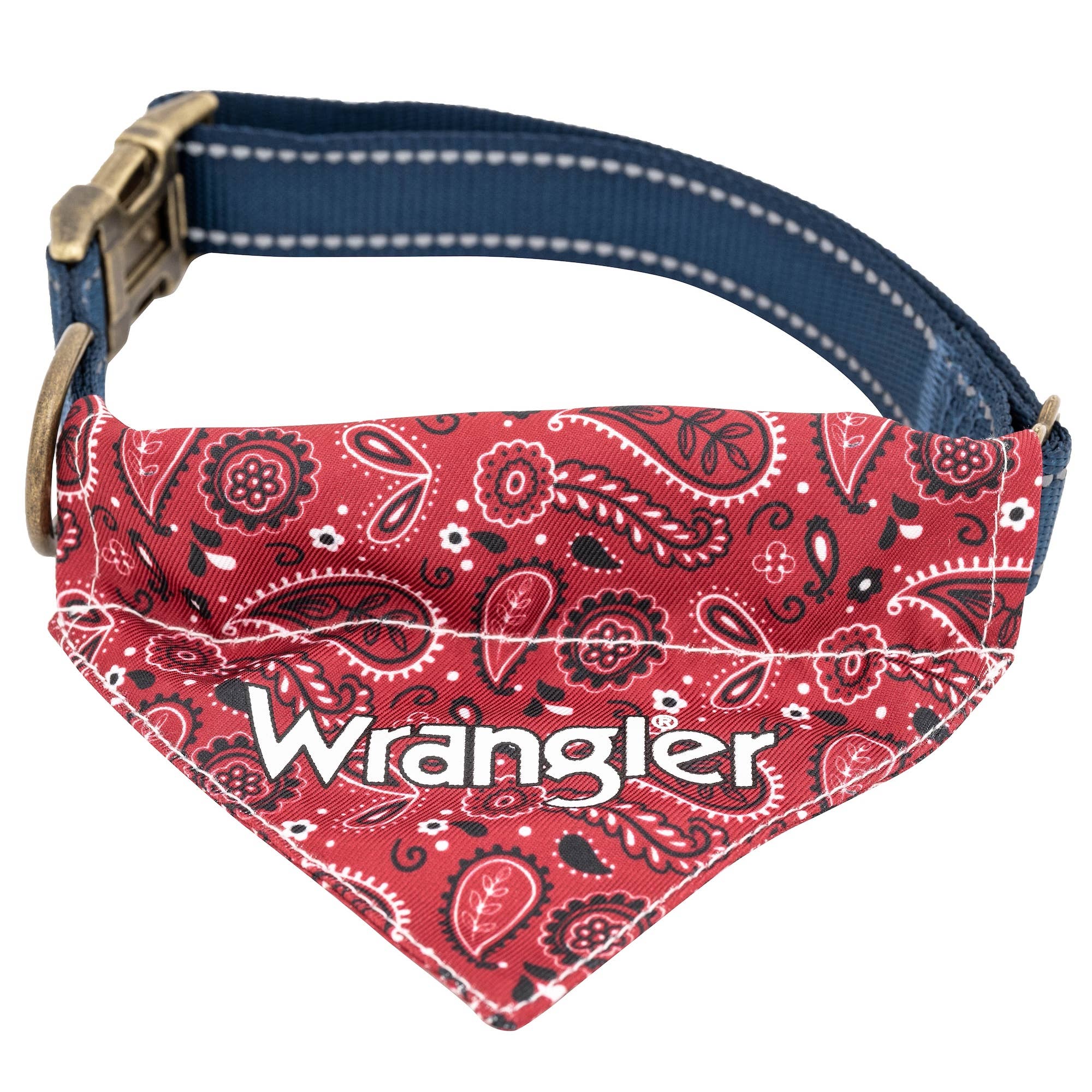 Wrangler Red Bandana Collar