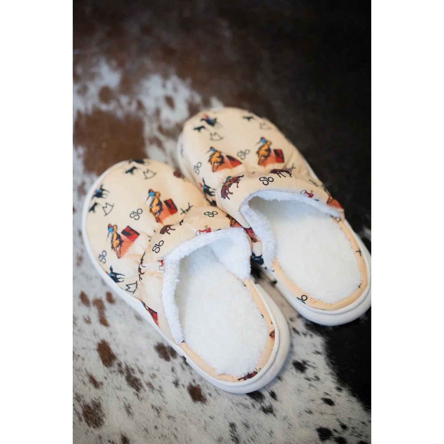 The Front Porch Label - Vintage Cowboy Slippers