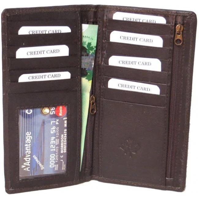 IGI CANADA - Genuine Leather Lambskin Men's Coat Breast Card Wallet -4108