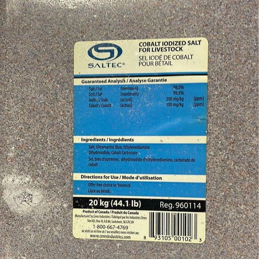 Saltec Salt Block Cobalt Blue 20kg