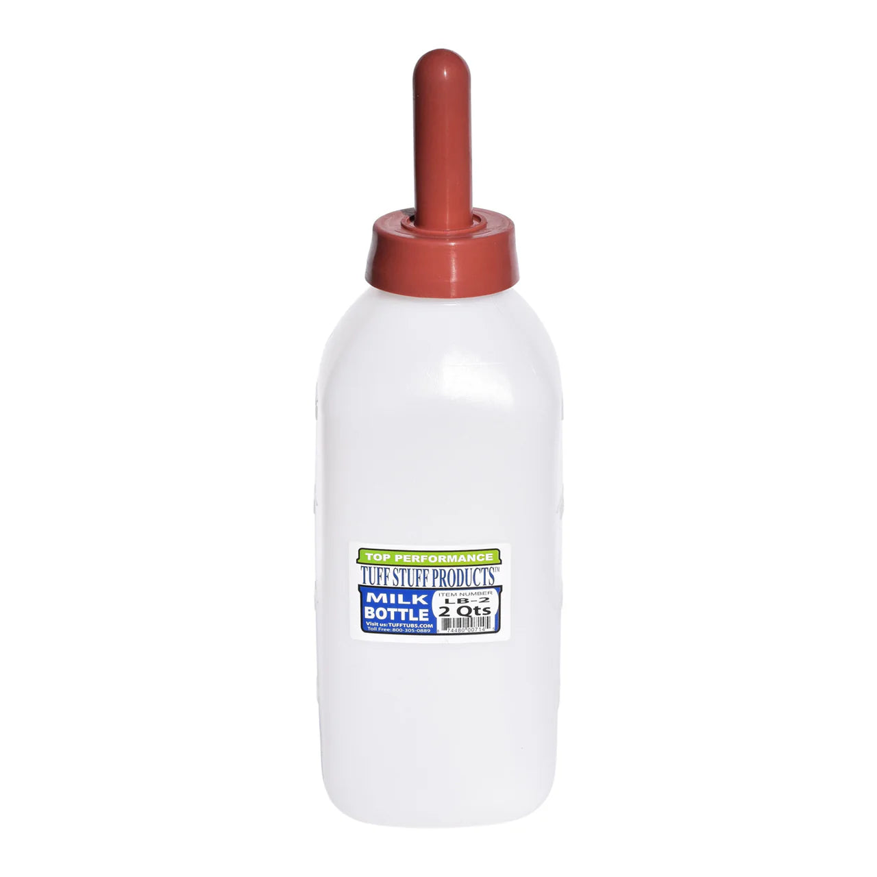 Tuff Stuff Milk Bottle Screw Cap 2qt