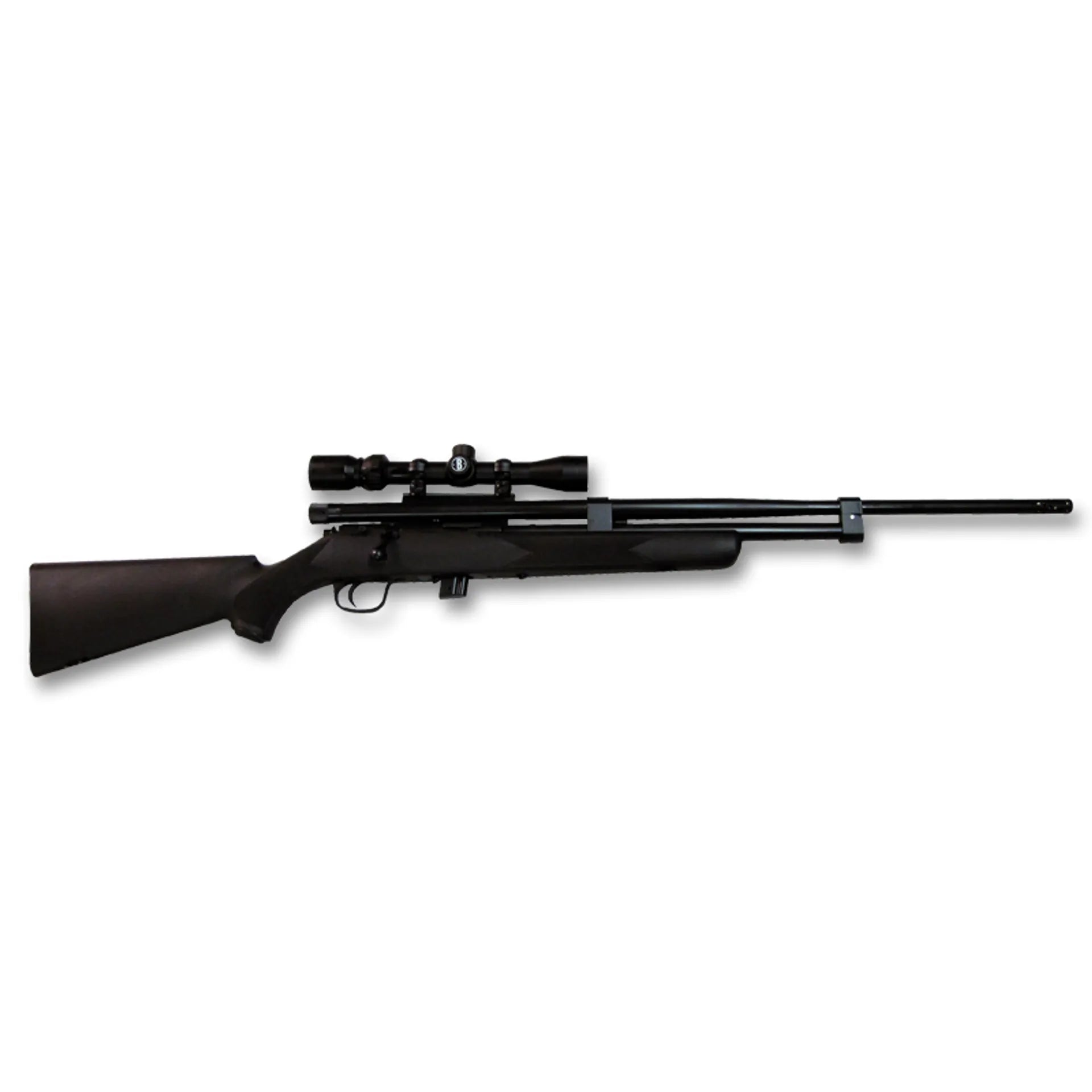 Pneu Dart Gun Model 389 with Scope .22 Calliber (Cartridge Recharge) with Case