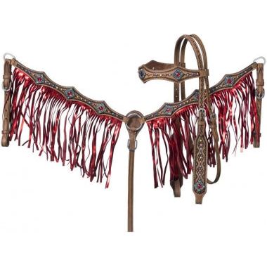 Royal King Alaina Browband Headstall And Breast Collar Set CLICK TO ZOOM  Royal King Alaina Browband Headstall And Breast Collar Set