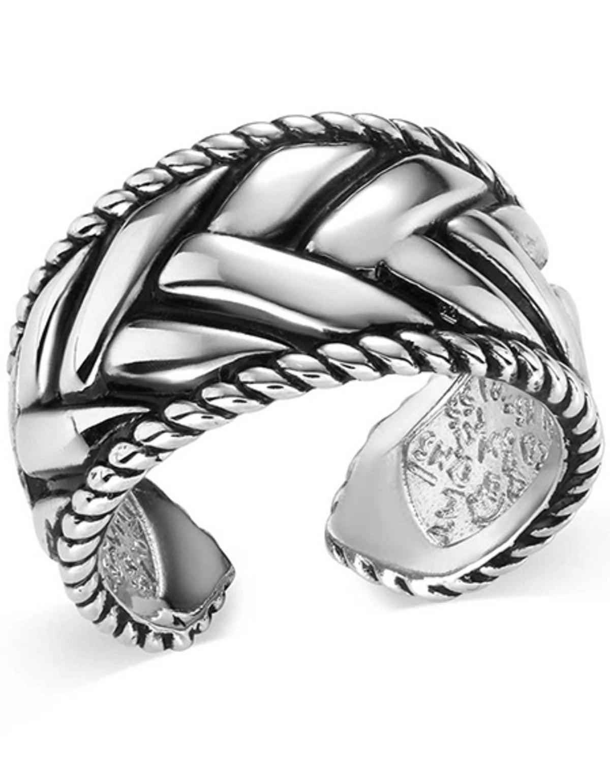 Montana Silversmith Midnight Weave Ring RG6284