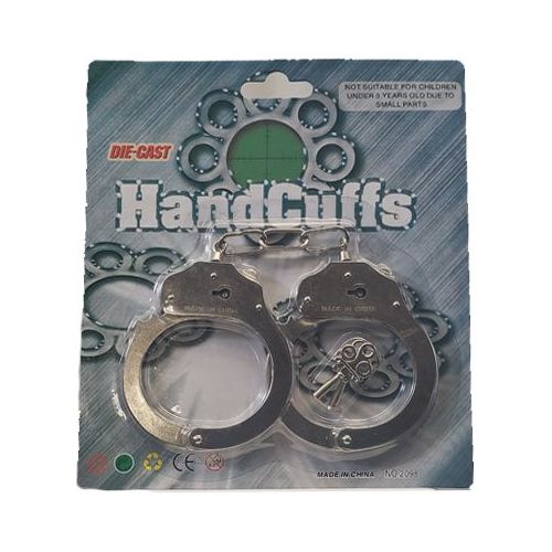 M & F - Die-Cast Handcuffs 2098