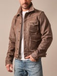 Kimes Oakmont Genuine Leather Coat