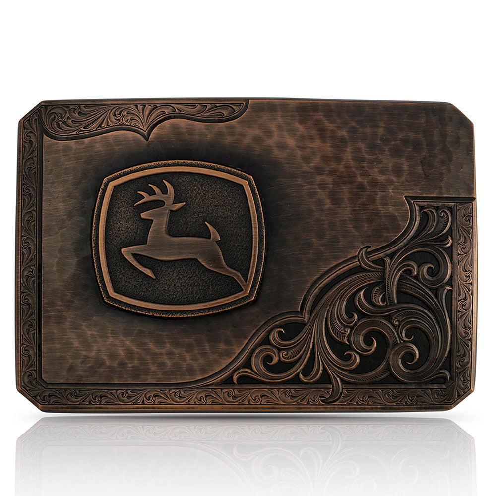 JD Leaping Buck Attitude Buckle