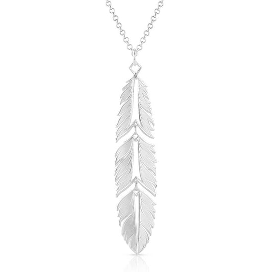 Freedom Feather American Made Necklace