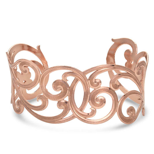 Rose Filigree Cuff