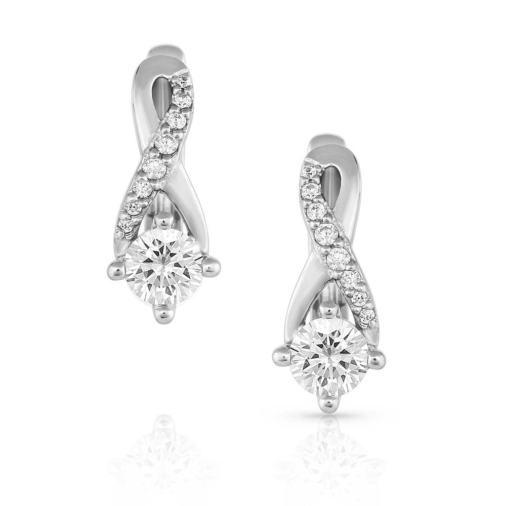 The Right Note Crystal Earrings