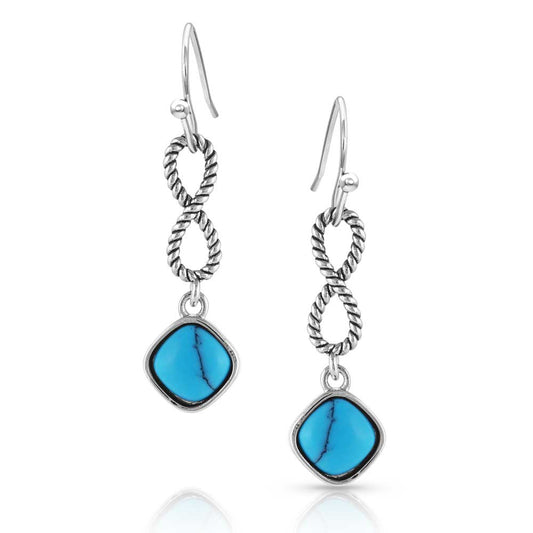 Infinite Sky Turquoise Earrings