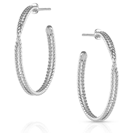 Wrapped Around You Hoop Earrings