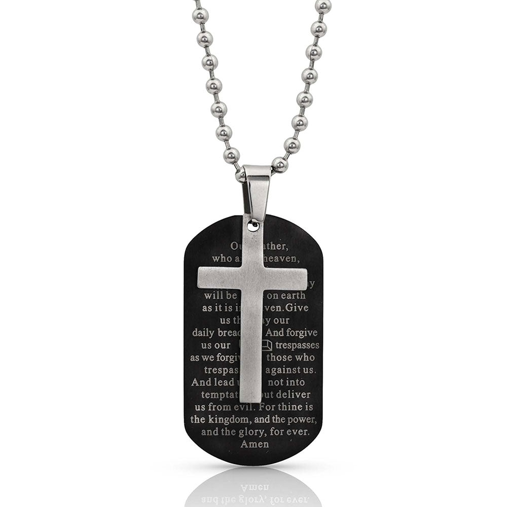 Our Father Prayer Necklace