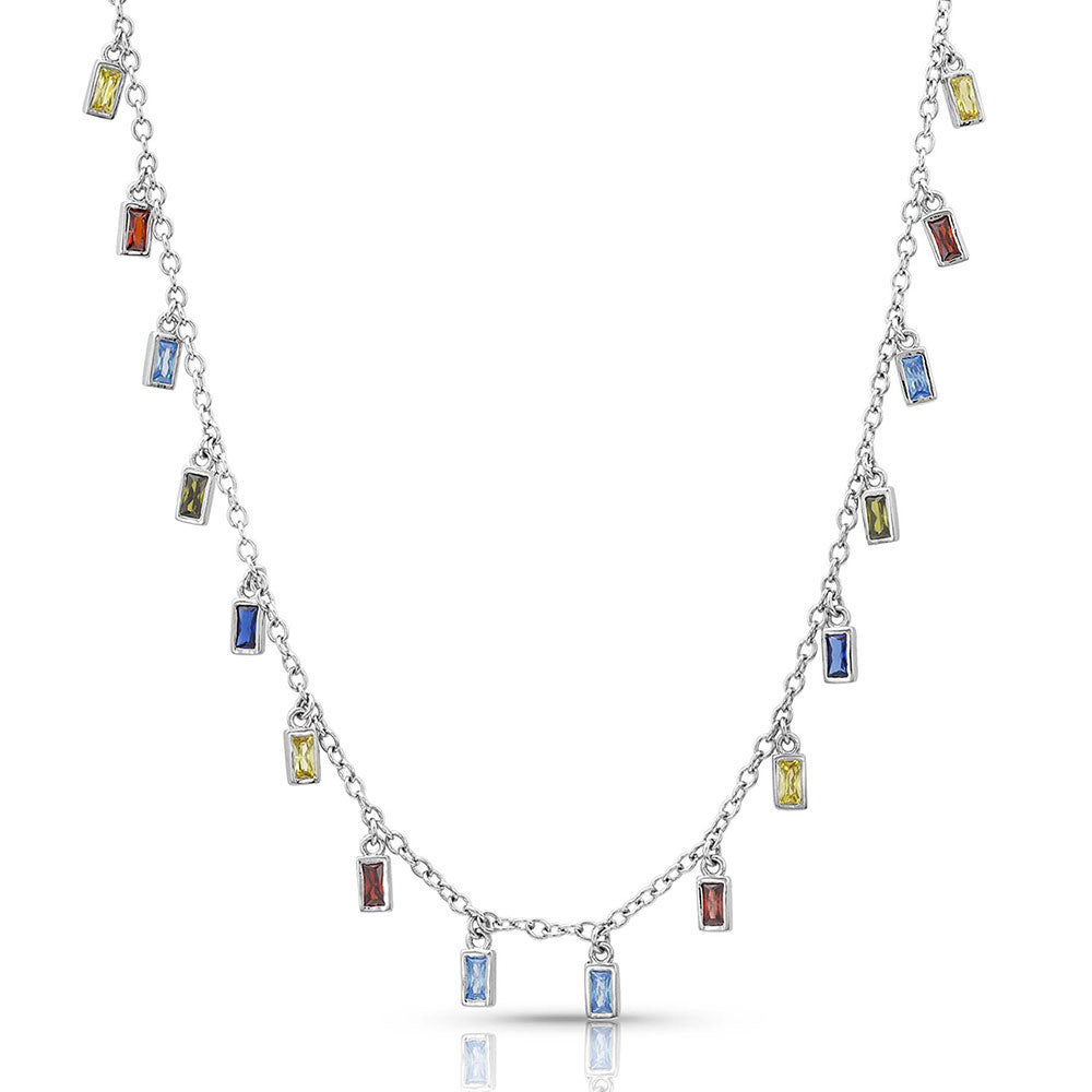 Rainbow Fall Necklace