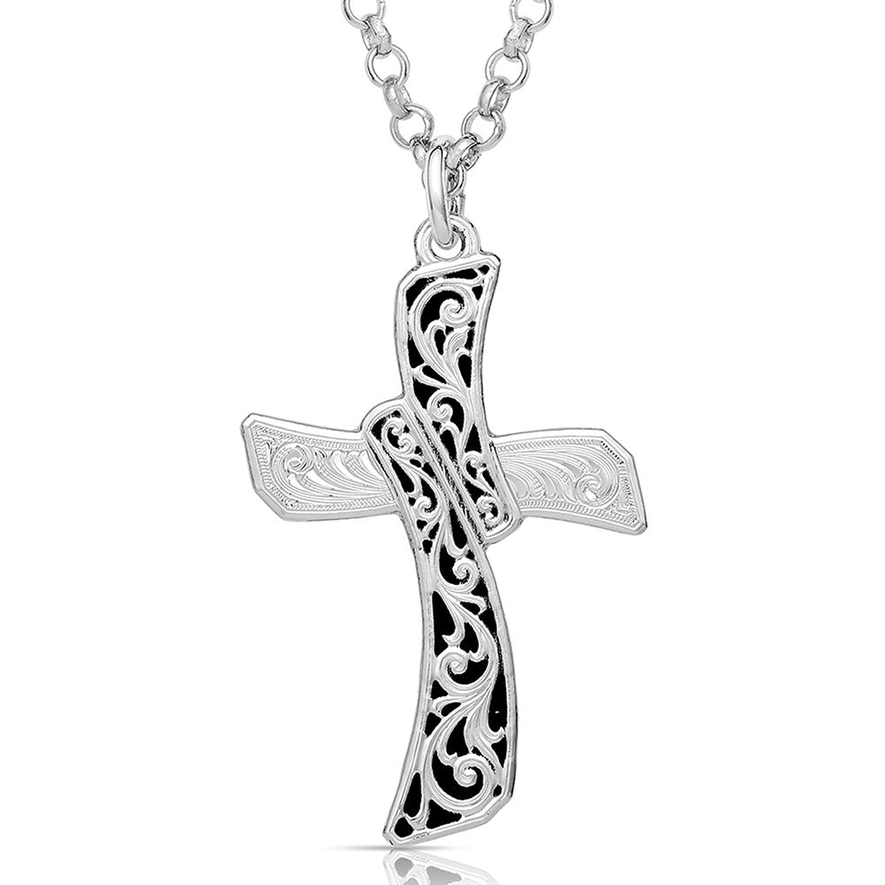 Montana Revelation in Wilderness Cross Necklace