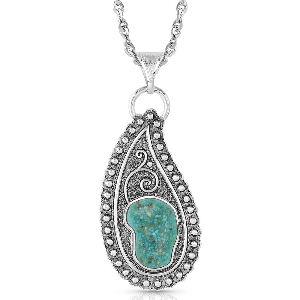 Montana Country Roads Turquoise Necklace NC 4746