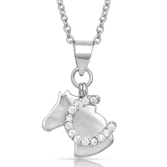 Horsing Around Charm Necklace