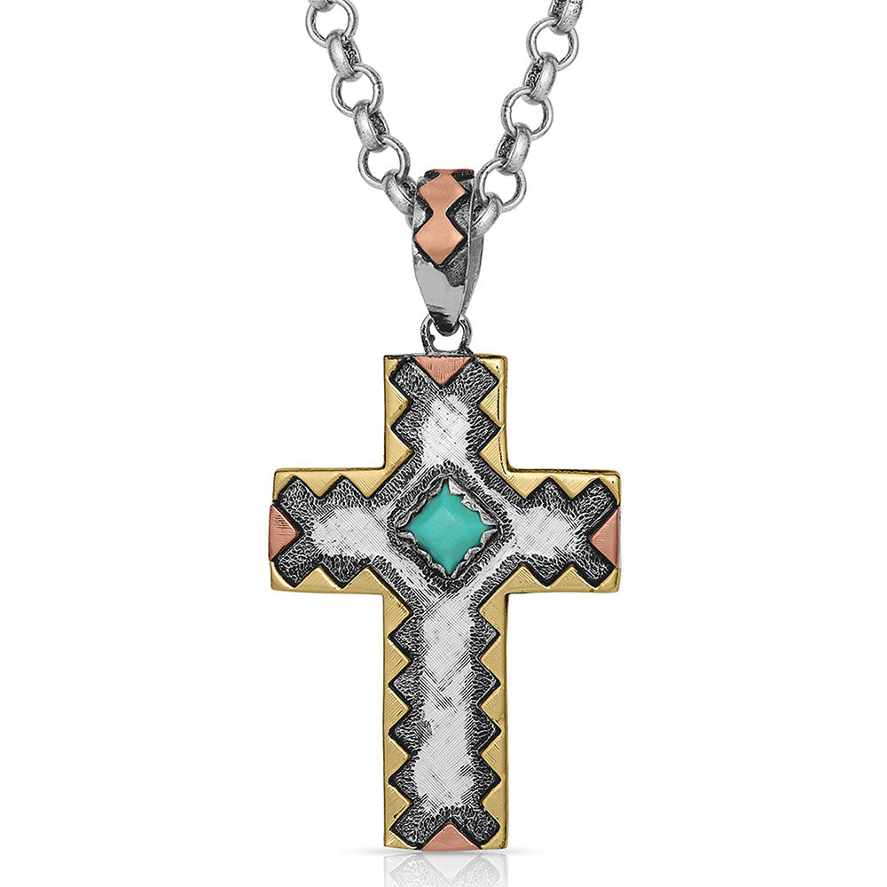 Antiqued Cross Necklace – Ranchmans Farm & Feed Store