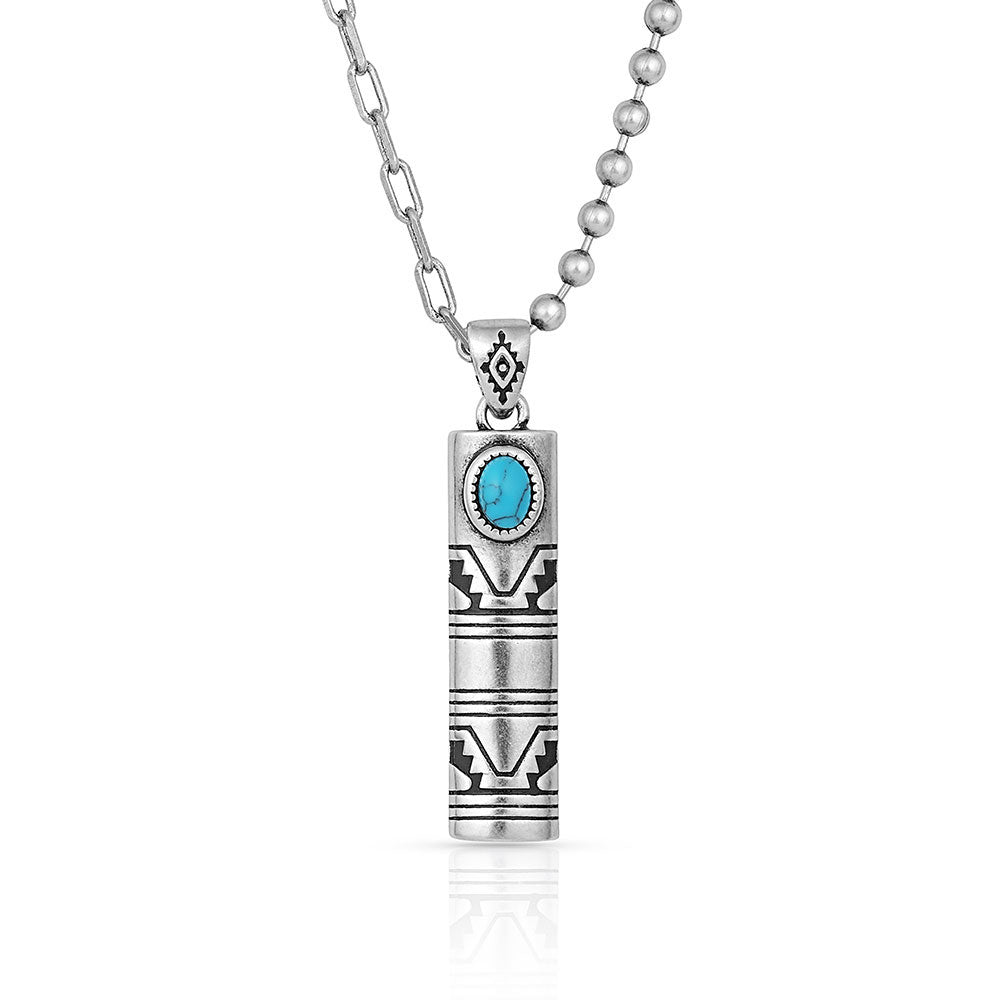 Western Stonehenge Buffed Necklace