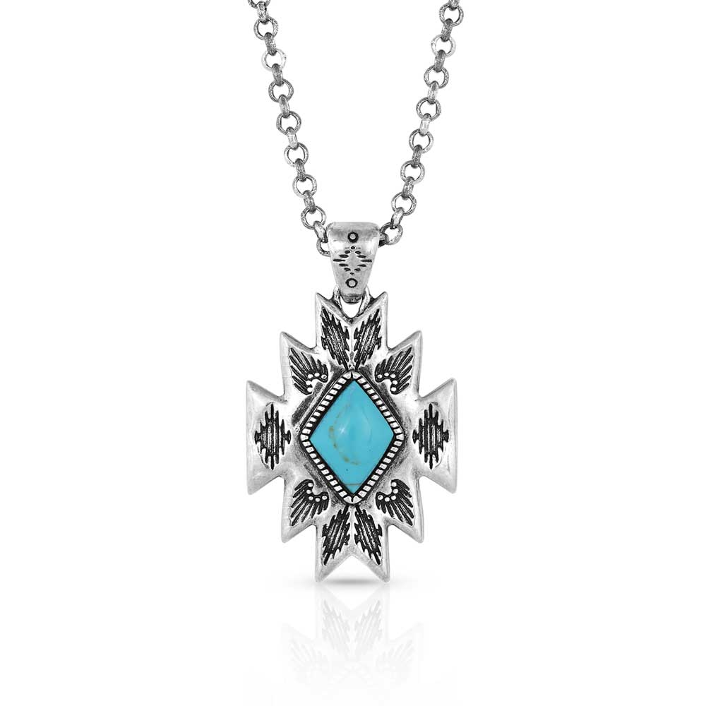 Turquoise Star Pendant Necklace